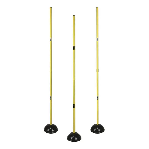 Kit Com 3 Estacas De Agilidade Com Base Muvin Funcional Foto 1