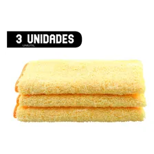 Kit Com 3 Flanelas De Microfibra Premium 40x60 Foto  mini 1
