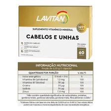 Kit Com 3 Lavitan Hair Cabelos E Unhas Total 90 Cápsulas Sabor Sem Sabor Foto mini 2