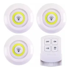 Kit Com 3 Lâmpadas Led Com Controle Sem Fio Branco Kapbom Luz Branco-quente Foto mini 1