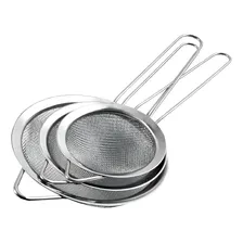 Kit Com 3 Peneiras Inox Cozinha Pmg Foto mini  2