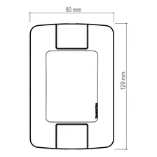 Kit com 3 Tomadas Duplas 10A Horizontal Tramontina Aria Cor Branco Foto mini 3