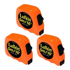 Kit Com 3 Unidades - Trena Economic 5mt L516cme Lufkin Foto mini 1