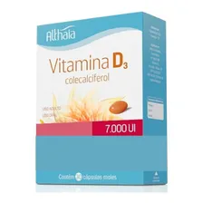 Kit Com 3 Vitamina D 7.000 Ui Com 30 Cápsulas Cada Althaia Foto mini  2