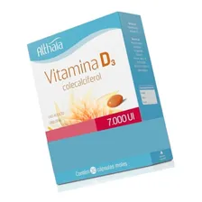 Kit Com 3 Vitamina D 7.000 Ui Com 30 Cápsulas Cada Althaia Foto mini  3