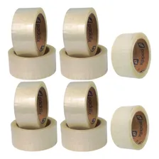 Kit Com 30 Fita Adesiva Transparente 45 Mm X 100 Metros Foto mini  3