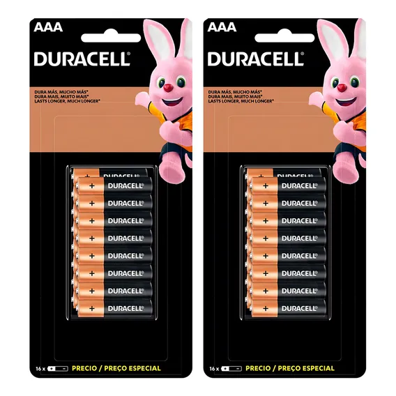 Kit Com 32 Pilhas Alcalinas Aaa Duracell Foto 1