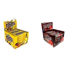 Kit Com 36un M&ms Chocolate E M&ms Amendoim 45gr Foto mini 1