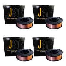 Kit Com 4 Arame Mig Diâmetro - 0,80mm - 5kg - Jst Foto mini 1