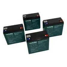 Kit Com 4 Baterias Bikelete 12v 25ah Para Bicicleta Elétrica Foto  mini 1