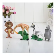 Kit Com 4 Bonecos Madagascar -miniaturas - Produto No Brasil Foto mini 3