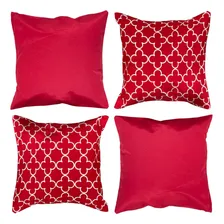 Kit Com 4 Capas De Almofadas Decorativas Para Sofá - Panamá Foto  mini 1