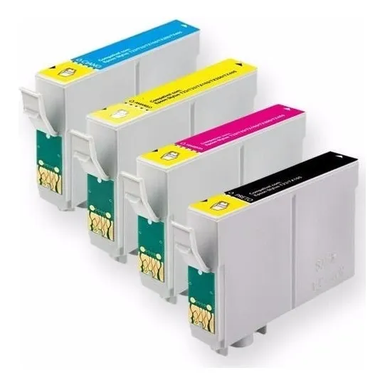 Kit Com 4 Cartuchos T196 197 P/ Xp204 214 Xp214 Foto 1