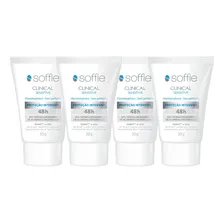 Kit Com 4 Desodorantes Antitranspirantes - Soffie Clinical Sensitive 48h Foto  mini 1
