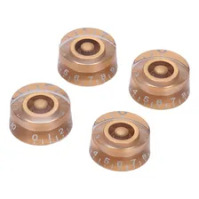 Kit Com 4 Knob Guitarra Les Paul Speed Control Dourado Foto mini 2