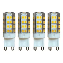 Kit Com 4 Lâmpadas Led G9 7w Branco Quente 3000k Bivolt Foto mini 1