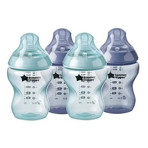 Kit com 4 mamadeiras Tommee Tippee closer to nature 260ml Foto 1