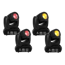 Kit Com 4 Mini Moving Beam Led 100w Beam Led Prisma Desenhos 110v/220v Foto mini 1