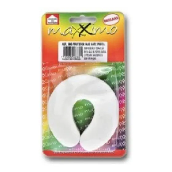 Kit Com 4 Protetores Não Bate Porta Eva Cor Branco Foto 1