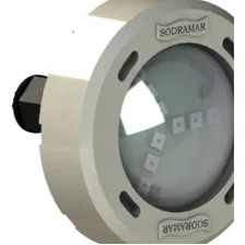 Kit Com 4 Refletor Led Rgb 9w Piscina Até 25 M² Sodramar Foto mini 2