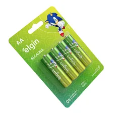 Kit Com 40 Pilhas Aa Alcalina 82153 Elgin Foto mini 4