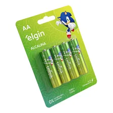 Kit Com 40 Pilhas Aa Alcalina 82153 Elgin Foto mini 3