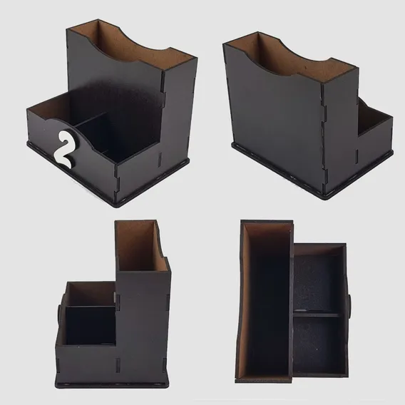Kit Com 40 Porta Guardanapos E Sache Simples Em Mdf 3mm Foto 1