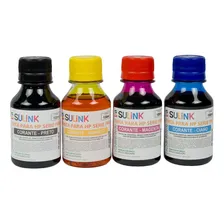 Kit Com 400ml De Tinta Para Hp Série Pro Corante Foto  mini 1