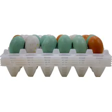 Kit Com 5 Bandeja Plástica Transporte Porta Ovos Organizador Foto mini 3
