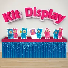 Kit Com 5 Displays Totens De Mesa Billy E Bambam Foto  mini 1