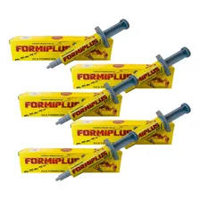 Kit Com 5 Formicida Mata Formiga Em Gel Veneno 10g Quimiagri Foto mini 1