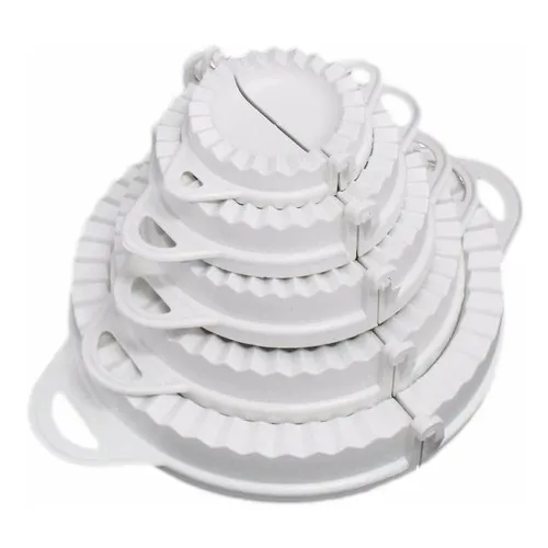 Kit Com 5 Forminhas De Tamanhos Diferentes Para Pastel Foto 1