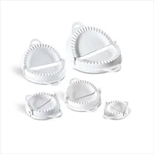 Kit Com 5 Forminhas De Tamanhos Diferentes Para Pastel Foto mini 2