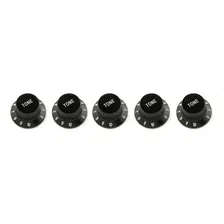 Kit Com 5 Knobs Tone Preto P/ Guitarra Foto mini 1