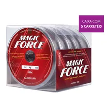 Kit Com 5 Linhas Monofilamento Maruri Magic Force 0,60mm Foto mini 1