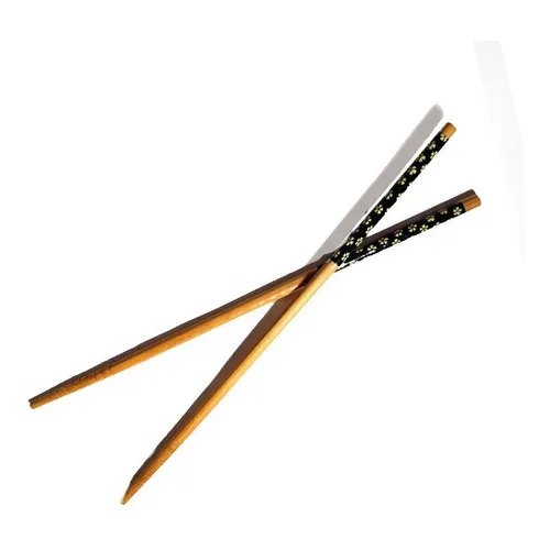 Kit Com 5 Pares De Hashi De Bambu Decorado P/ Sushi Sashimi Foto 1