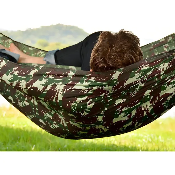 Kit Com 5 Rede De Dormir Camping Camuflada Exercito Foto 1