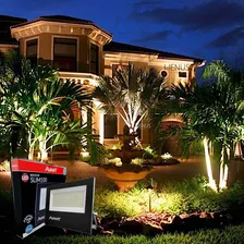 Kit Com 5 Refletor 30w Led Branco-frio Automático Carcaça Preto Foto mini 4