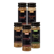 Kit Com 5 Temperos Cuesta Com Sabores Para Carne E Frango Foto mini 1