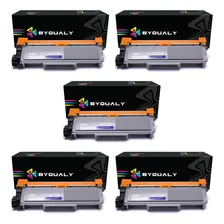 Kit Com 5 Toner Compativel Brother Tn2370 Tn2340 Tn660 L2540 Tinta Preto Foto mini 1