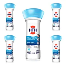 Kit Com 5 Unidades Flutuador De Piscina Advanced 1,66kg Hth Foto mini  2