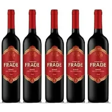 Kit Com 5 Vinho Do Frade Bordo Suave 750ml Foto  mini 1