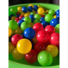 Kit Com 50 Bolinhas Plastica Colorida Foto mini  3