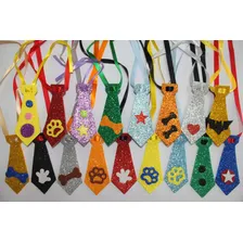 Kit Com 50 Gravatinhas Em Eva Pet Cachorro Gato Variados Cor Sortidas Foto mini 3