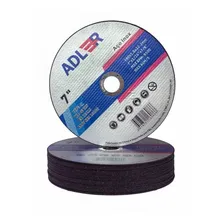 Kit Com 50 Peças Disco De Corte Fino 7 Polegadas Aço Inox Foto  mini 1