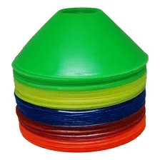 Kit Com 50 Unidades Cone Demarcatório Half Cone Chapéuchinês Foto  mini 1