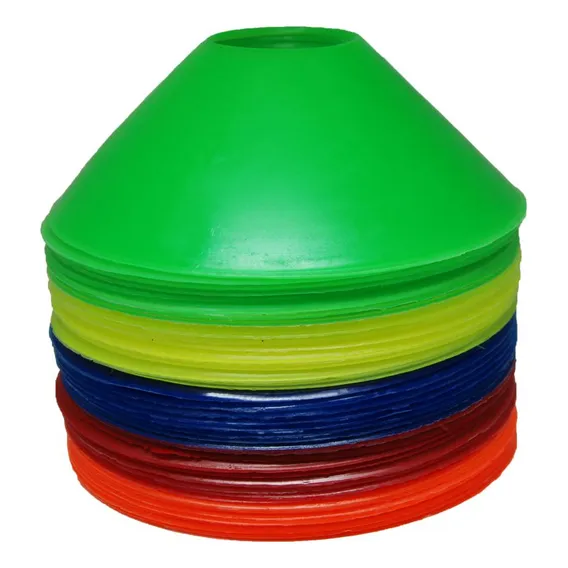 Kit Com 50 Unidades Cone Demarcatório Half Cone Chapéuchinês Foto 1