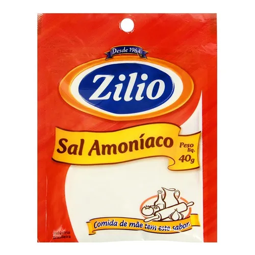 Kit Com 5un Sal AmonÃaco Zilio 40g Foto 1