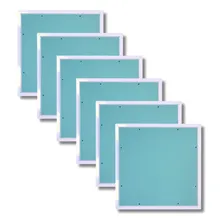 Kit Com 6 Alçapão 60x60 Para Forro Gesso Drywall Tampa Click Foto mini 1