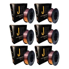 Kit Com 6 Arame Mig Diâmetro - 0,80mm - 5kg - Jst Foto mini 2